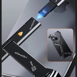 Portable Anti-Fall Geometric Stand Phone Case