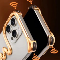 Limited Art Frameless Aluminum Alloy Phone Case