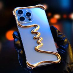 Limited Art Frameless Aluminum Alloy Phone Case