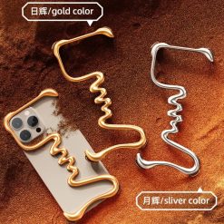 Limited Art Frameless Aluminum Alloy Phone Case