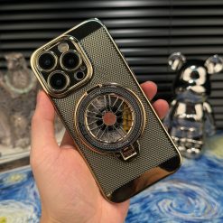 Heat Dissipation Gyro Rotating Bracket Phone Case