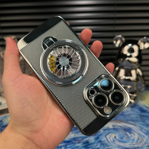 Heat Dissipation Gyro Rotating Bracket Phone Case