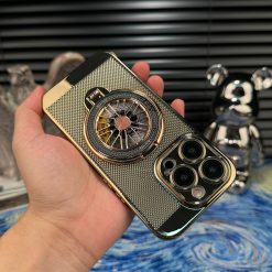 Heat Dissipation Gyro Rotating Bracket Phone Case