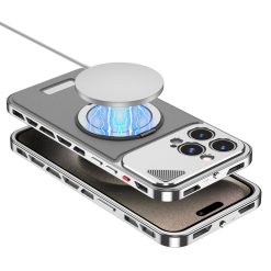 Metal Leather Buckle Magnetic Phone Case