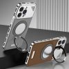 Metal Leather Buckle Magnetic Phone Case