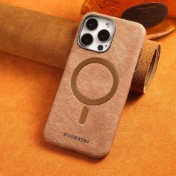 2024 New Business Suede Magnetic Phone Case
