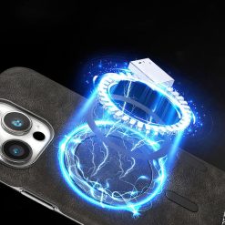 2024 New Business Suede Magnetic Phone Case