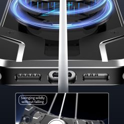 Metal Mecha Frameless Magnetic Bracket Phone Case
