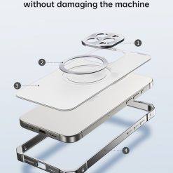 Magnetic Alloy Frame Mobile Phone Case