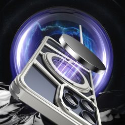 Magnetic Heat Dissipation Metal Rotating Stand Phone Case