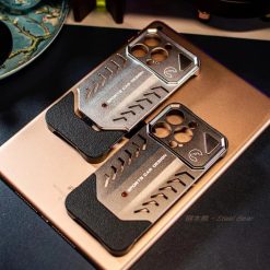 Porsche Version Metal Heat Dissipation Phone Case