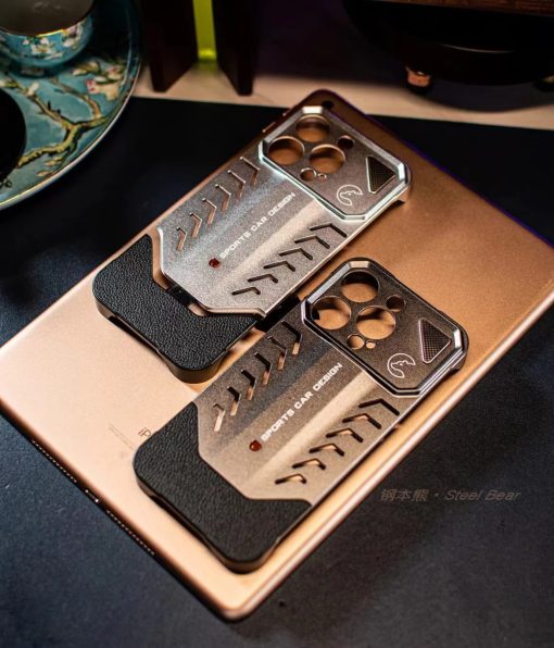 Porsche Version Metal Heat Dissipation Phone Case