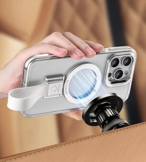 ¡¾One Belt¡¿Magnetic Anti-fall Bracket Phone Case