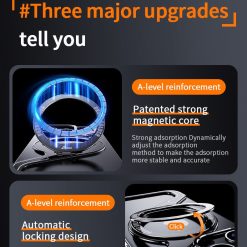 New Z-shaped Metal Magnetic Phone Case