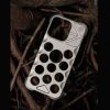Metal Fragrance Hollow Dot Heat Dissipation Phone Case