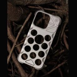 Metal Fragrance Hollow Dot Heat Dissipation Phone Case