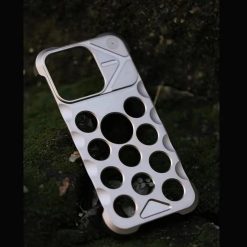 Metal Fragrance Hollow Dot Heat Dissipation Phone Case