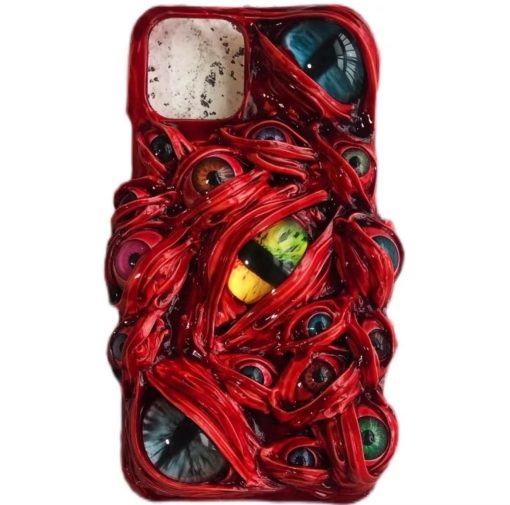 3D Cthulhu Demon Eye Luminous Phone Case £¨Purely Handmade, Pre-Sale£©