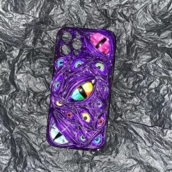 3D Cthulhu Demon Eye Luminous Phone Case £¨Purely Handmade, Pre-Sale£©