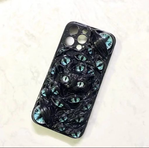 3D Cthulhu Demon Eye Luminous Phone Case £¨Purely Handmade, Pre-Sale£©