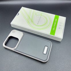 New leather metal aromatherapy phone case