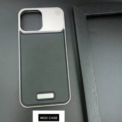New leather metal aromatherapy phone case