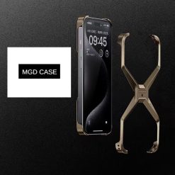 X Metal Frame Mobile Phone Case