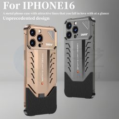 Supercar Design Metal Heat Dissipation Phone Case