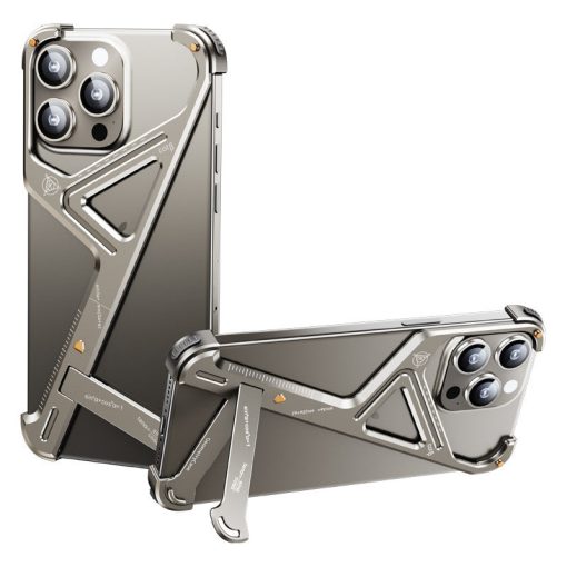 Portable Anti-Fall Geometric Stand Phone Case