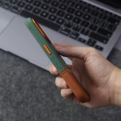 New Luxury Frosted Leather Magnetic Phone Case