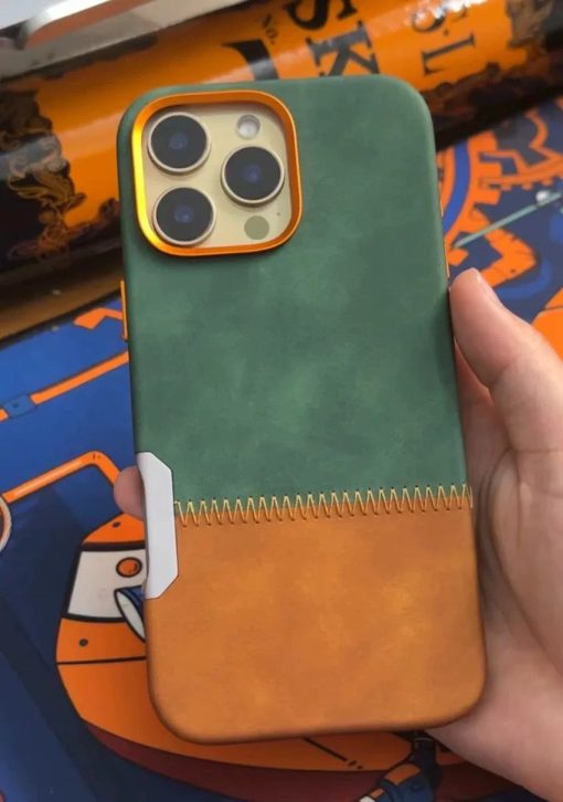 New Luxury Frosted Leather Magnetic Phone Case