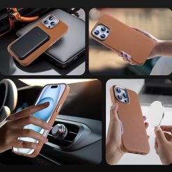 Frosted Leather Magnetic Mobile Phone Case