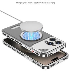 Metal Leather Buckle Magnetic Phone Case