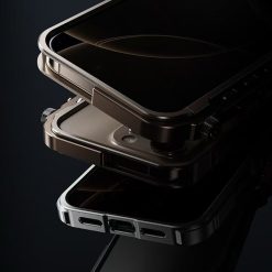 Punk Style Mechanical Arm Metal Phone Case