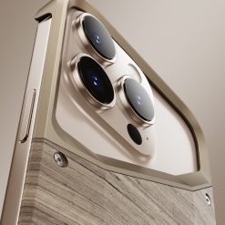 Original Wood Metal Heat Dissipation Phone Case