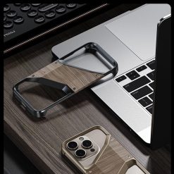 Original Wood Metal Heat Dissipation Phone Case