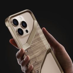 Original Wood Metal Heat Dissipation Phone Case