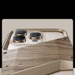 Original Wood Metal Heat Dissipation Phone Case