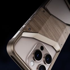 Original Wood Metal Heat Dissipation Phone Case