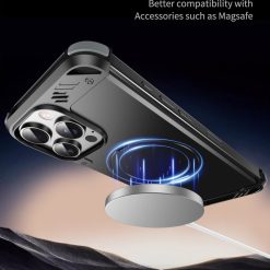 Metal Aroma Rotating Bracket Magnetic Phone Case