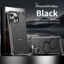 Metal Aroma Rotating Bracket Magnetic Phone Case