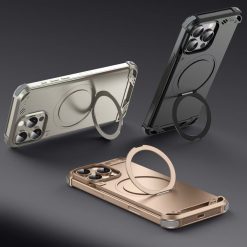Metal Aroma Rotating Bracket Magnetic Phone Case