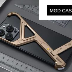 Creative Portable Anti-Fall Geometric Stand Phone Case