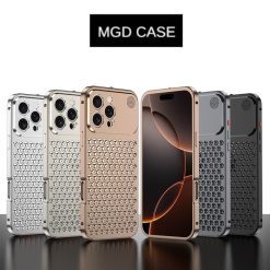 Metal Snap Lens Protection Aromatherapy Heat Dissipation Mobile Phone Case
