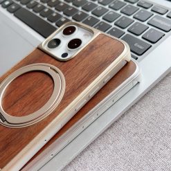 Metal Telescopic Buckle Bracket Magnetic Phone Case