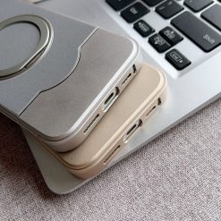 Metal Telescopic Buckle Bracket Magnetic Phone Case