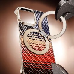 Kevlar Elegant Magnetic Rotating Bracket Phone Case