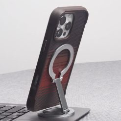 Kevlar Carbon Fiber Leather Anti-Fall Magnetic Phone Case