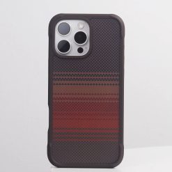 Kevlar Carbon Fiber Leather Anti-Fall Magnetic Phone Case