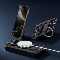 Audi Ring Metal Magnetic Rotating Bracket Phone Case